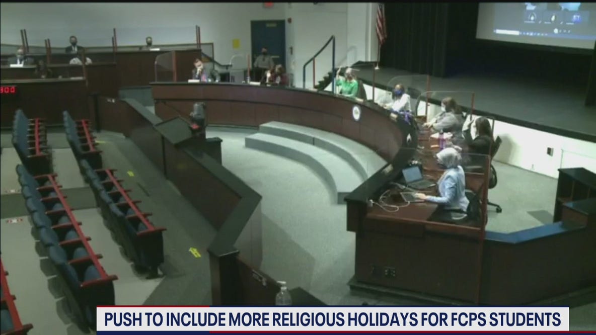 Fairfax County schools to recognize additional religious days but won’t give students day off